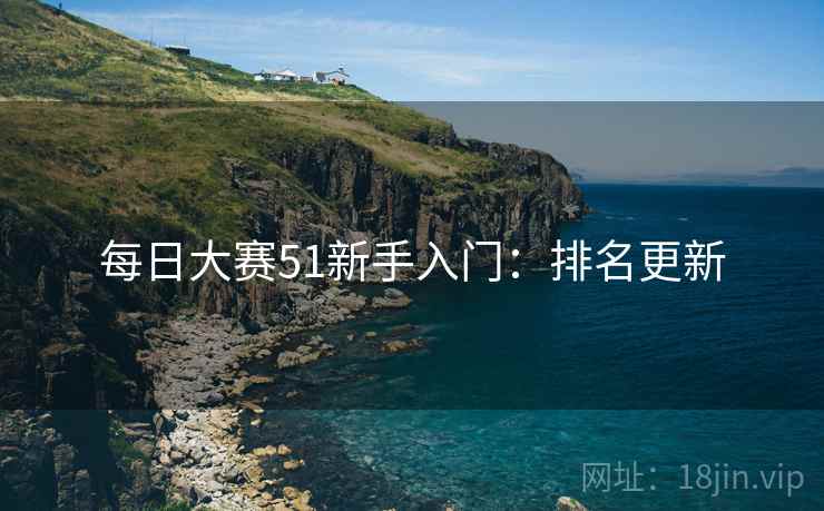 每日大赛51新手入门：排名更新