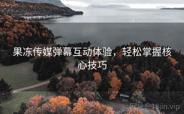 果冻传媒弹幕互动体验，轻松掌握核心技巧